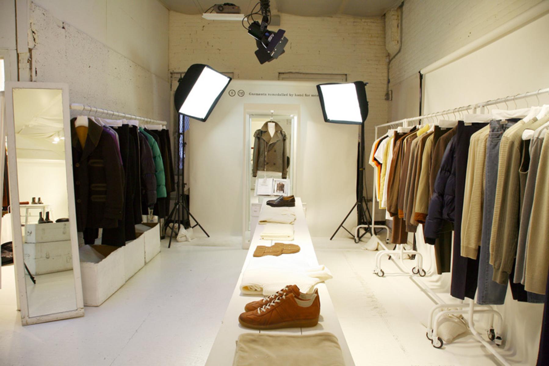 NYC Margiela Boutique cThree Architecture + Design