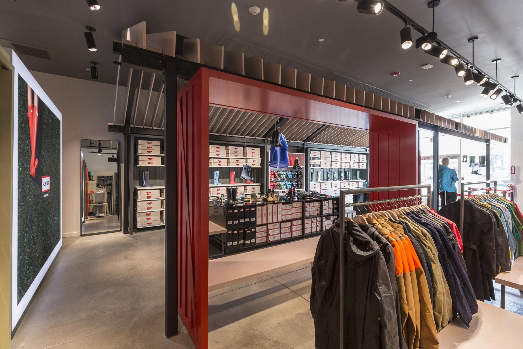 Hunter Boots Retail cThree Architecture + Design, PC